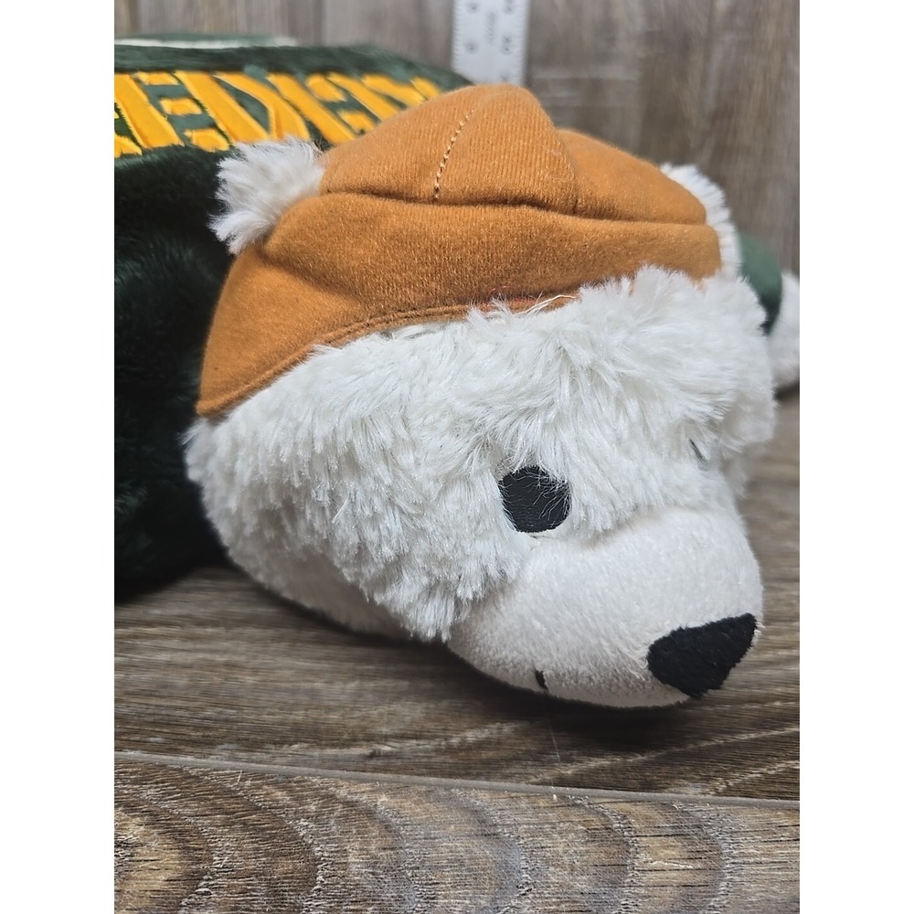 Green‎ Bay Packers Vintage Helmet NFL 18" Pro Football Plush Pillow Pets Large - Picture 6 of 14